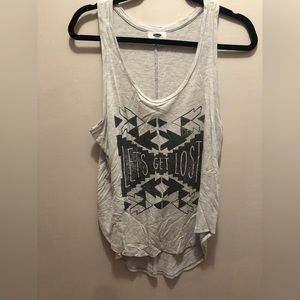Let’s Get Lost Old Navy Tank Top